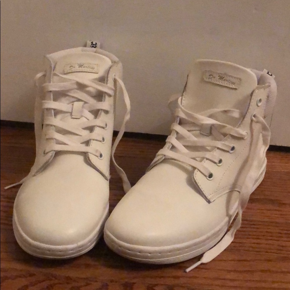 Dr. marten white sneakers